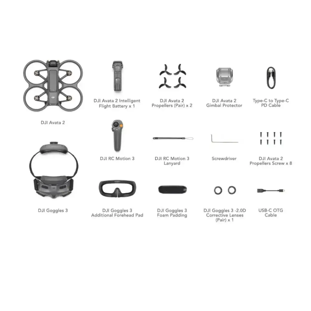 DJI Avata 2 - Fly More Combo (Single Battery) - Image 3