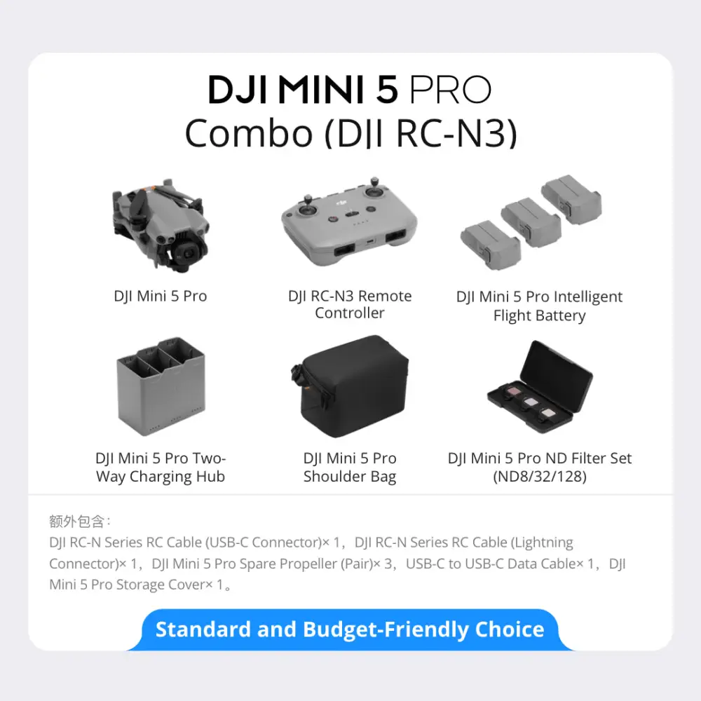 Mini 5 Pro Fly More Combo (RC-N3) - Image 3